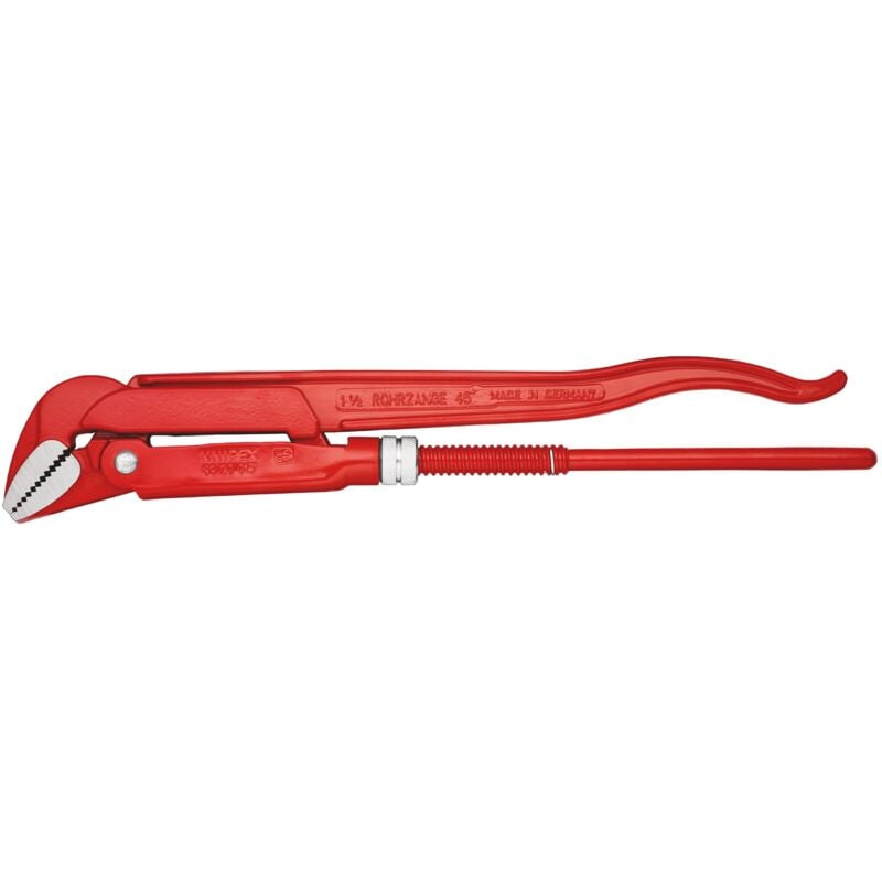 foto del prodotto 83 20 015 giratubi con ganasce a 45 rossa, verniciata a polvere 430 mm