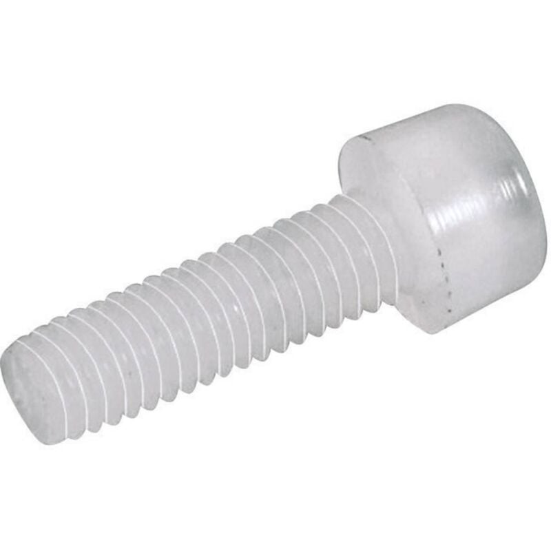 foto del prodotto 830333 viti cilindriche m6 60 mm interno esagonale din 912 plastica, poliammide 10 pz. toolcraft