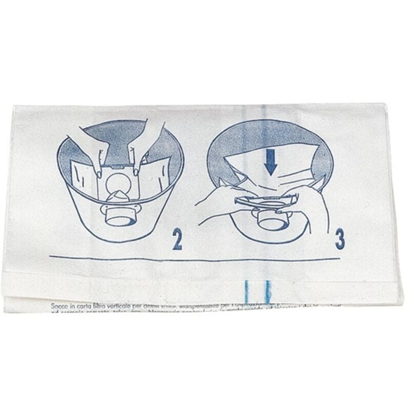 foto del prodotto 83132b8i sacchetto raccogli polvere in carta per aspiratore 5 pz. - makita