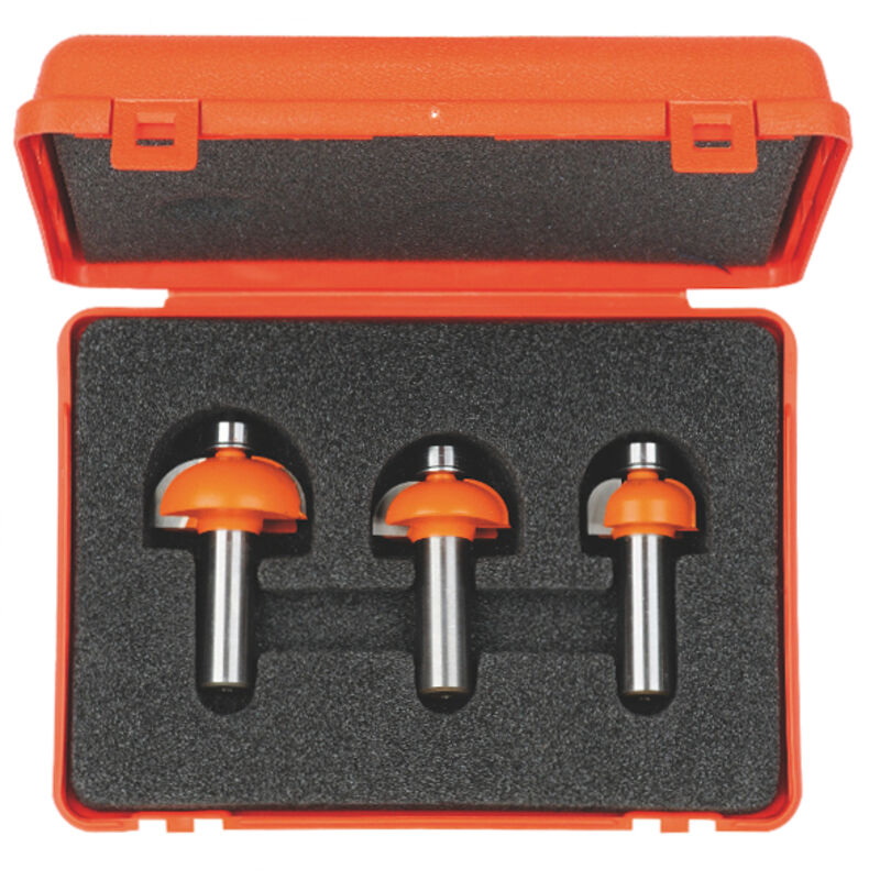 foto del prodotto 837.001.11 set 3 frese raggio convesso hw s 6.35 r 6.4 9.5 12.7 dx
