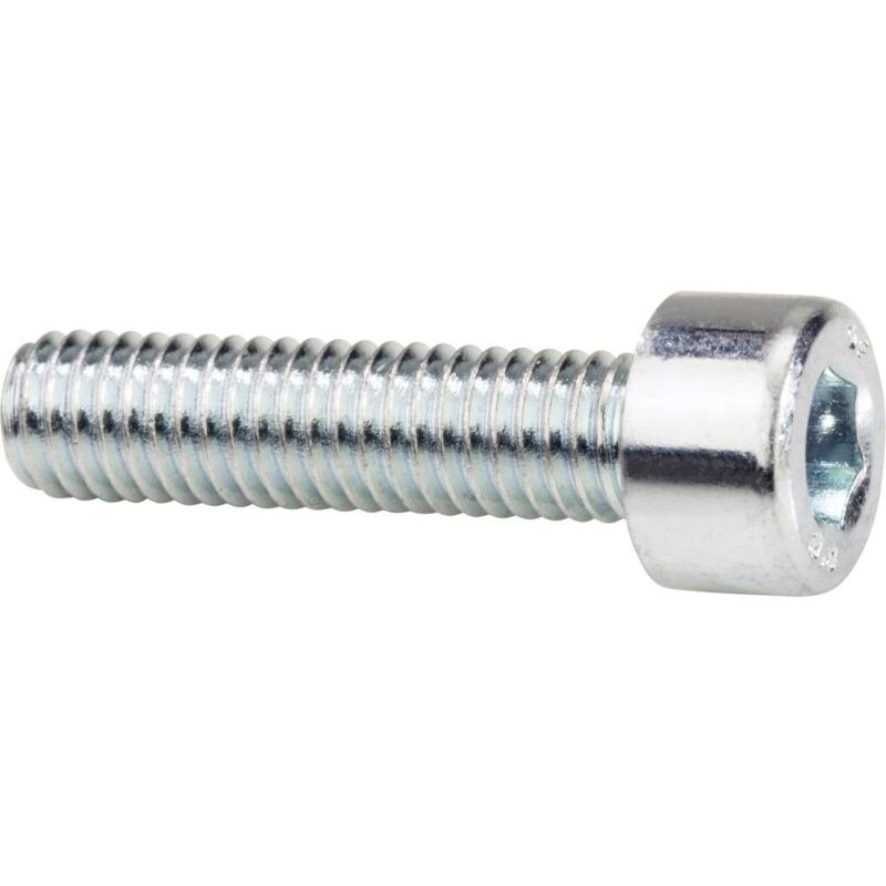 foto del prodotto 839589 vite con testa cava esagonale m3 20 mm interno esagonale acciaio zincato 100 pz.