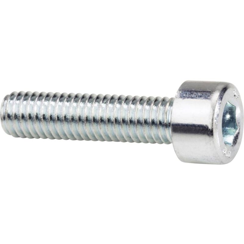 foto del prodotto 839594 vite con testa cava esagonale m4 20 mm interno esagonale acciaio zincato 100 pz.
