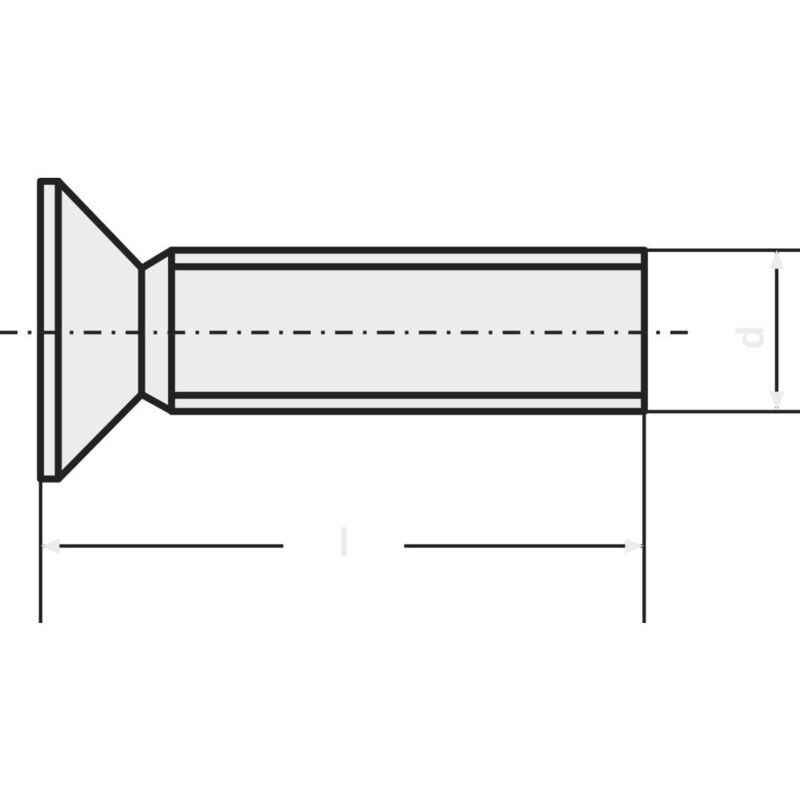 foto del prodotto 839913 viti svasate m3 6 mm esalobato din 965 acciaio inox a2 100 pz. toolcraft