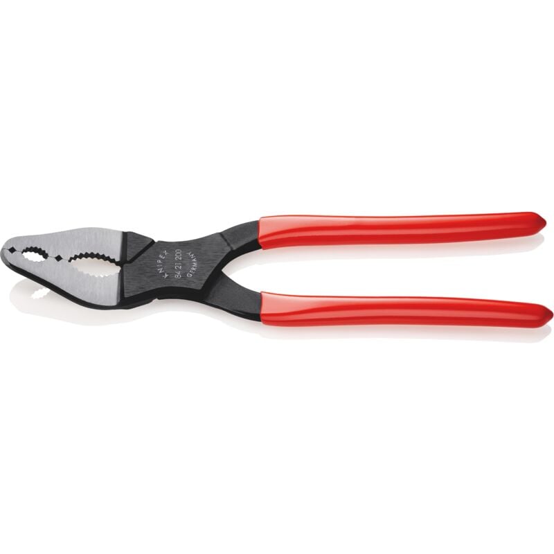 foto del prodotto 84 21 200 pinza per coni delle biciclette e delle moto rivestiti in resina sintetica bonderizzata nera 200 mm