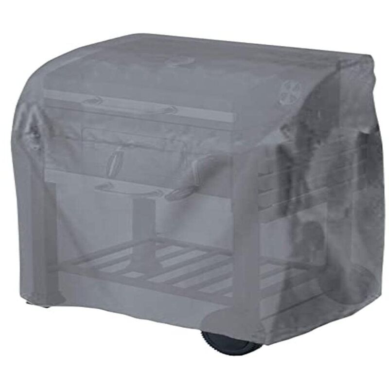 foto del prodotto 8400 piccolo universale carrello di copertura per barbecue, colore antracite tepro