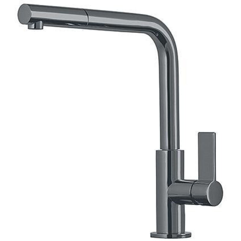 foto del prodotto 8498 856. colore del prodotto acciaio inox, materiale del rubinetto metallo, controllo del flusso d'acqua leva sanitaria. altezza max 50,3 cm