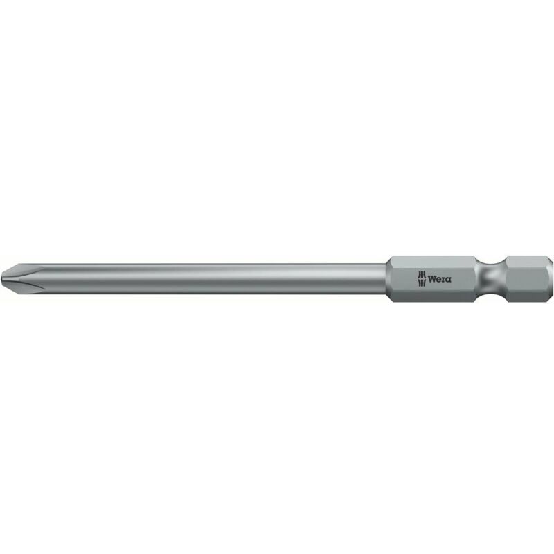 foto del prodotto 851 4 z ph 3 x 89 mm 05059795001 inserto a croce ph 3 acciaio per utensili legato, duro f 6.3 1 pz. wera