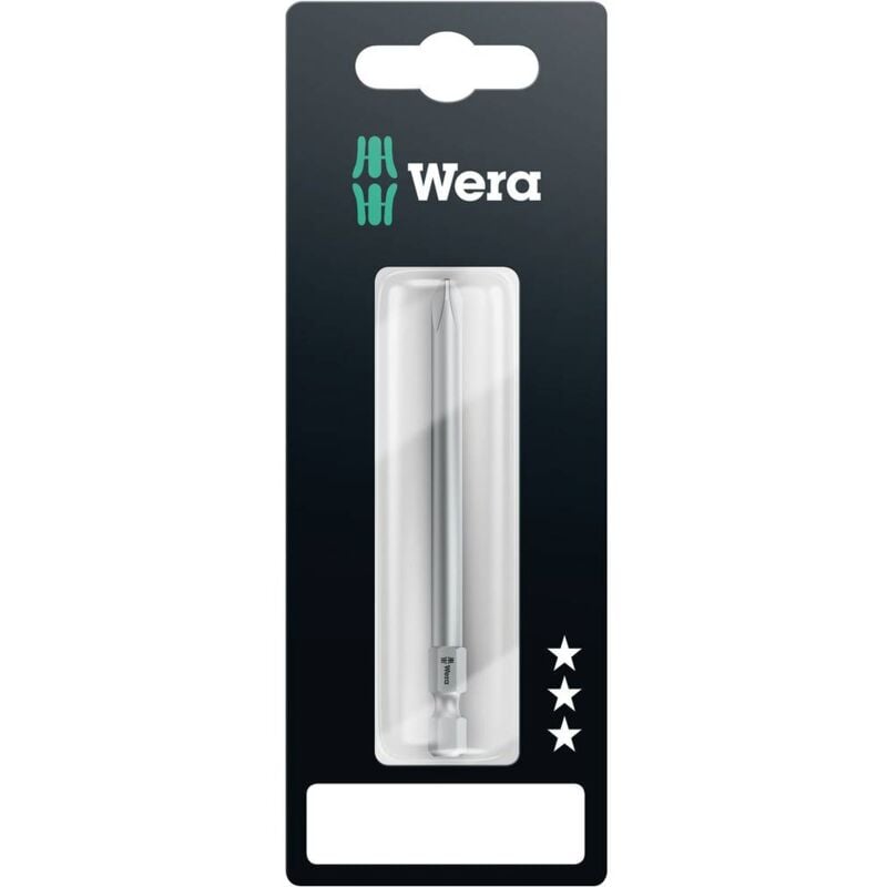 foto del prodotto 851 4 z sb sis 05073520001 inserto a croce ph 1 acciaio per utensili legato, duro f 6.3 1 pz. wera