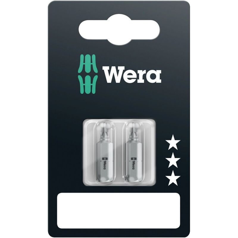 foto del prodotto 855 1 z sb inserti pozidriv, 2 x pz 1 x 25 mm wera