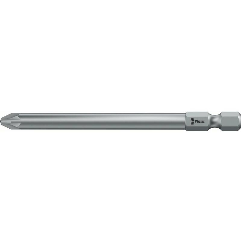 foto del prodotto 855 4 z pz 2 x 70 mm 05060033001 inserto a croce pz 2 acciaio per utensili legato, duro f 6.3 1 pz. wera