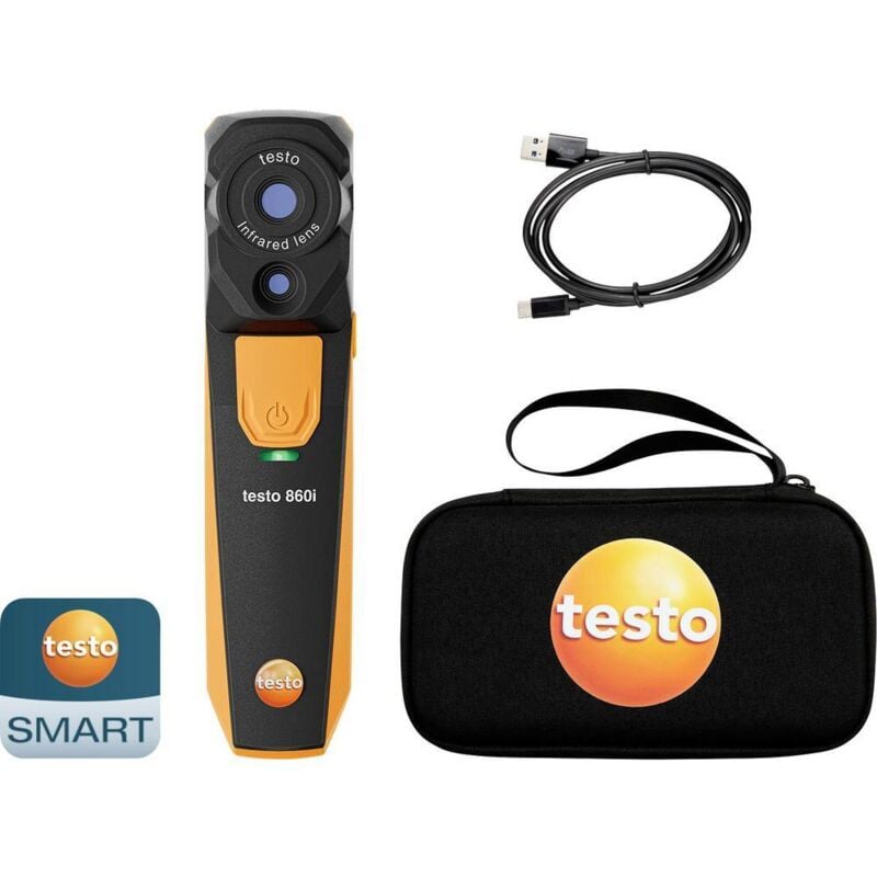 foto del prodotto 860i set termocamera 20 fino a 350 c 9 hz testo