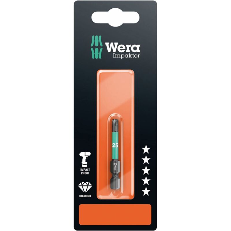 foto del prodotto 867 4 imp dc sb impaktor inserti torx, tx 20 x 50 mm wera