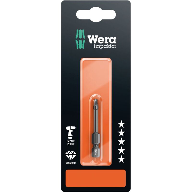 foto del prodotto 868 4 imp dc sb impaktor inserti, 2 x 50 mm wera
