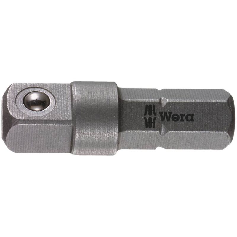foto del prodotto 870 1 05136000001 raccordo per bussole impronta cacciavite 1 4 6.3 mm 25 mm 1 pz. wera