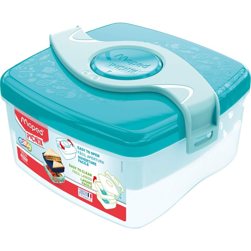 foto del prodotto 870102 portavivande a scomparti, 1.4 litri, plastica, acqua maped