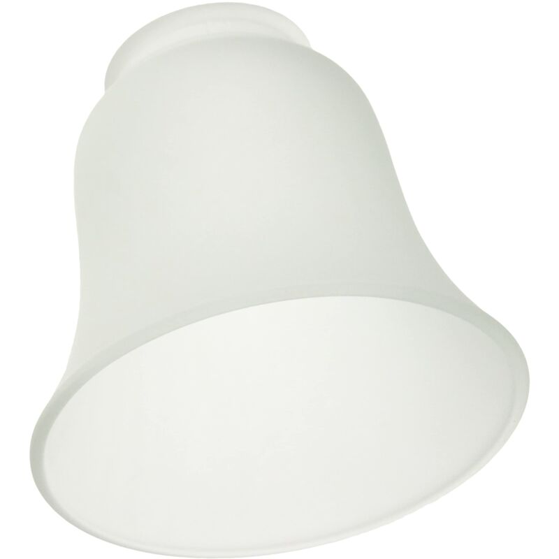 foto del prodotto 8703640 paralume frosted bell shade, vetro, bianco westinghouse