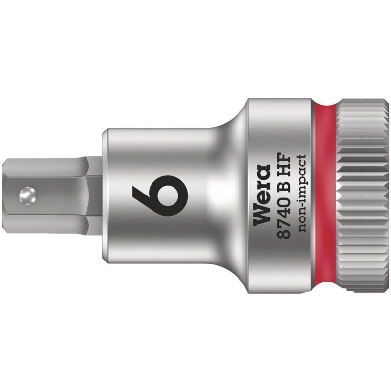foto del prodotto 8740 b hf 05003035001 esagono esterno inserto a bussola 6 mm 3 8 10 mm wera