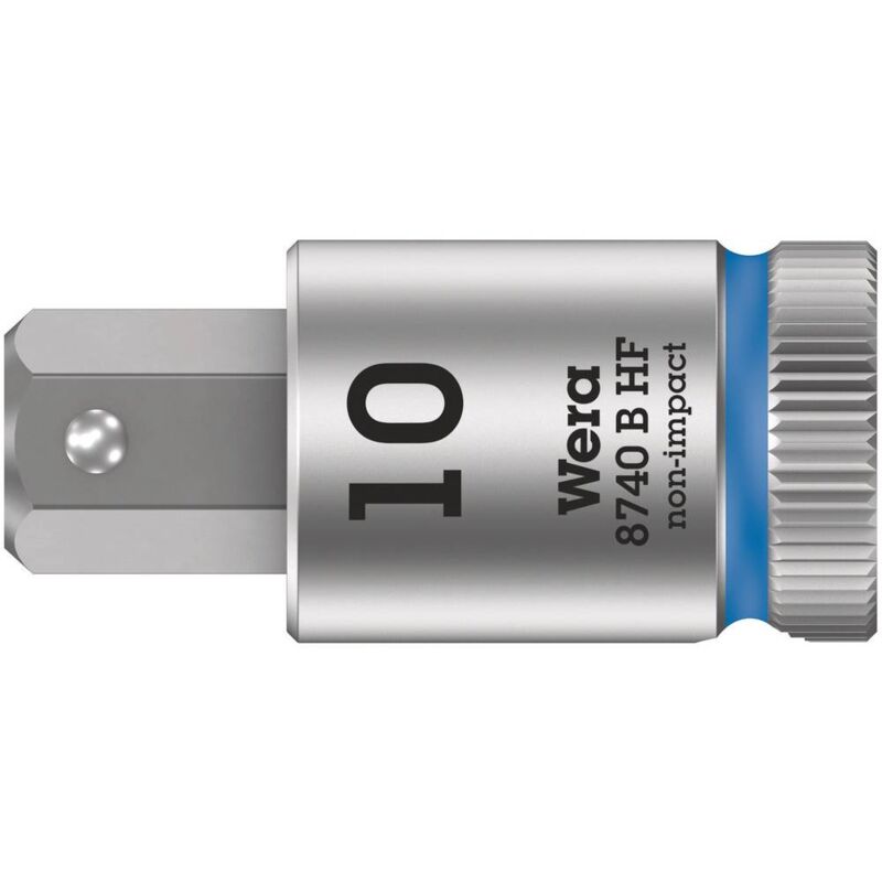 foto del prodotto 8740 b hf 05003043001 esagono esterno inserto a bussola 10 mm 3 8 10 mm wera