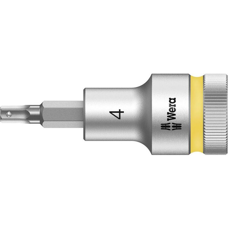 foto del prodotto 8740 c hf 05003820001 brugola interna inserto giravite a bussola 4 mm 1 2 12.5 mm wera