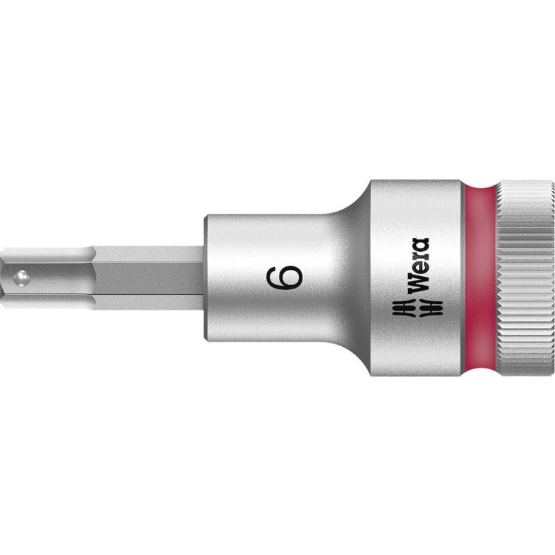 foto del prodotto 8740 c hf 05003822001 brugola interna inserto giravite a bussola 6 mm 1 2 12.5 mm wera