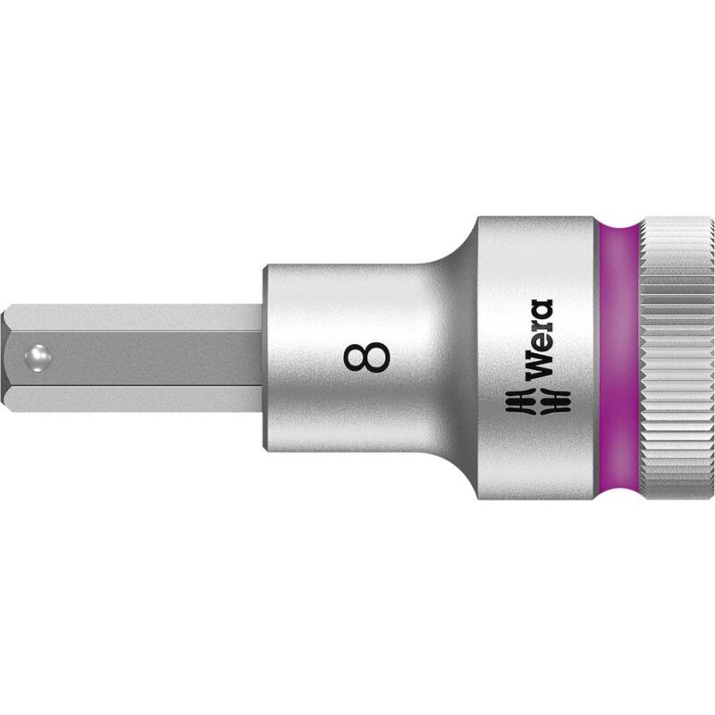 foto del prodotto 8740 c hf 05003824001 brugola interna inserto giravite a bussola 8 mm 1 2 12.5 mm wera
