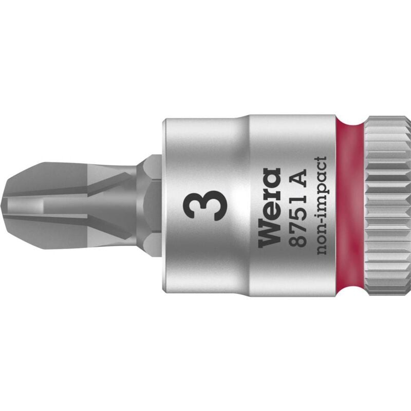 foto del prodotto 8751 a 05003352001 croce phillips inserto giravite a bussola ph 3 1 4 6.3 mm wera