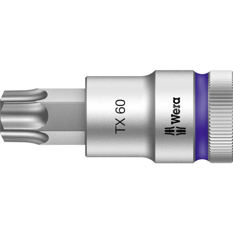 foto del prodotto 8767 c hf 05003838001 esalobo interno tx inserto giravite a bussola t 60 1 2 12.5 mm wera