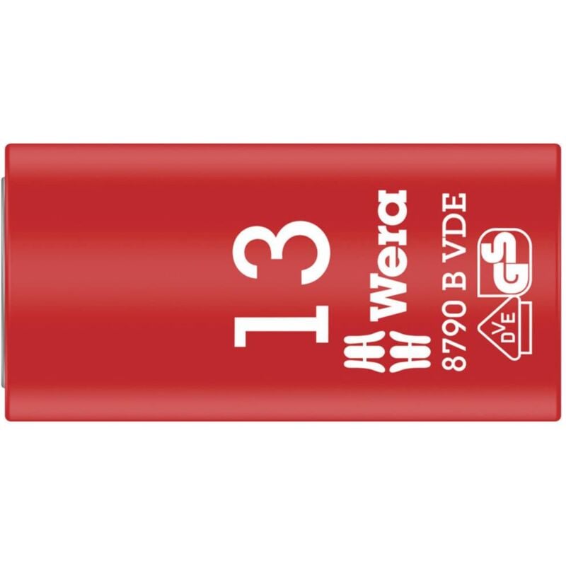 foto del prodotto 8790 b vde 05004957001 esagono esterno inserto a bussola vde 13 mm 3 8 10 mm wera