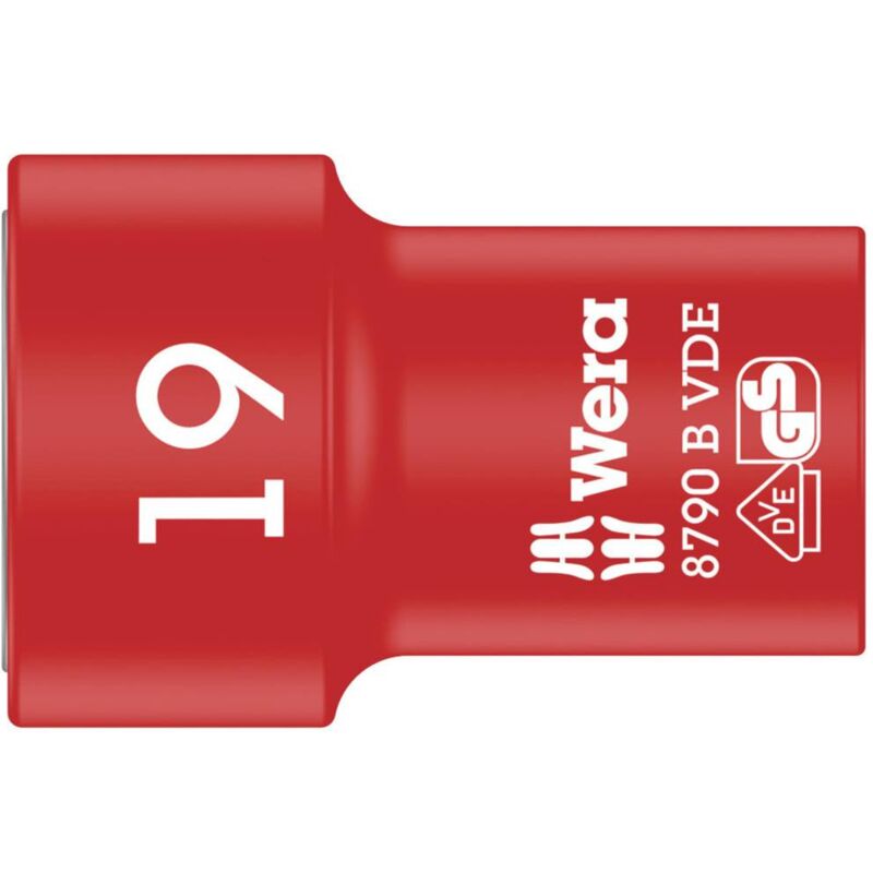 foto del prodotto 8790 b vde 05004963001 esagono esterno inserto a bussola 19 mm 3 8 10 mm wera