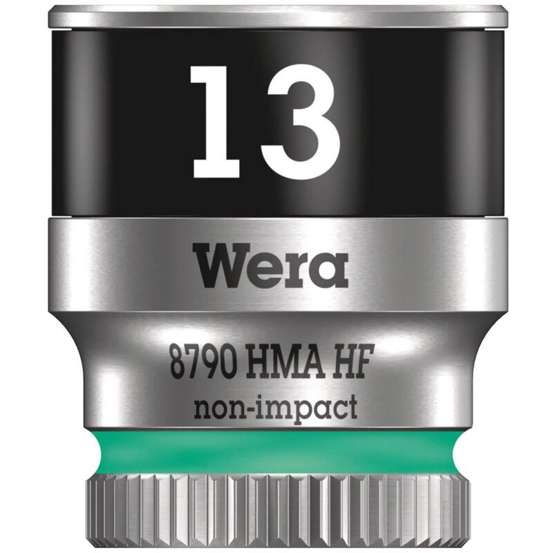 foto del prodotto 8790 hma hf bussola per cricchetto zyklop con attacco da 1 4 con ritegno vite, 13,0 mm wera