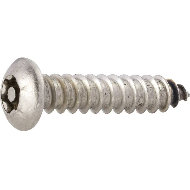 foto del prodotto 88114 viti con testa bombata per lamiera 4.2 mm 13 mm t tamper resistant acciaio inox 10 pz. toolcraft