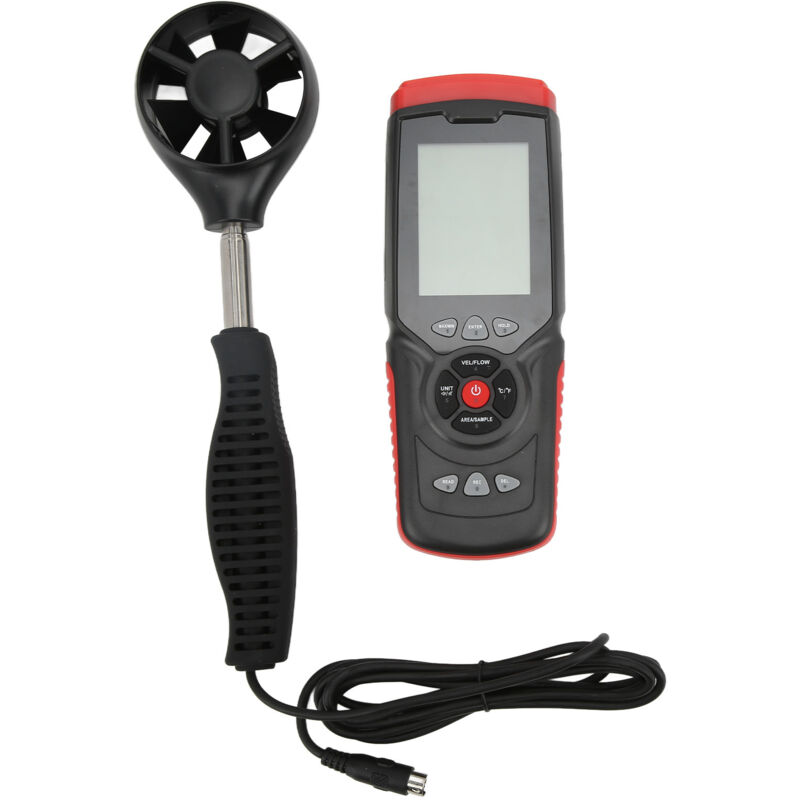 foto del prodotto 8907 anemometro digitale ad alta precisione, termometro volumetrico per la velocit del vento