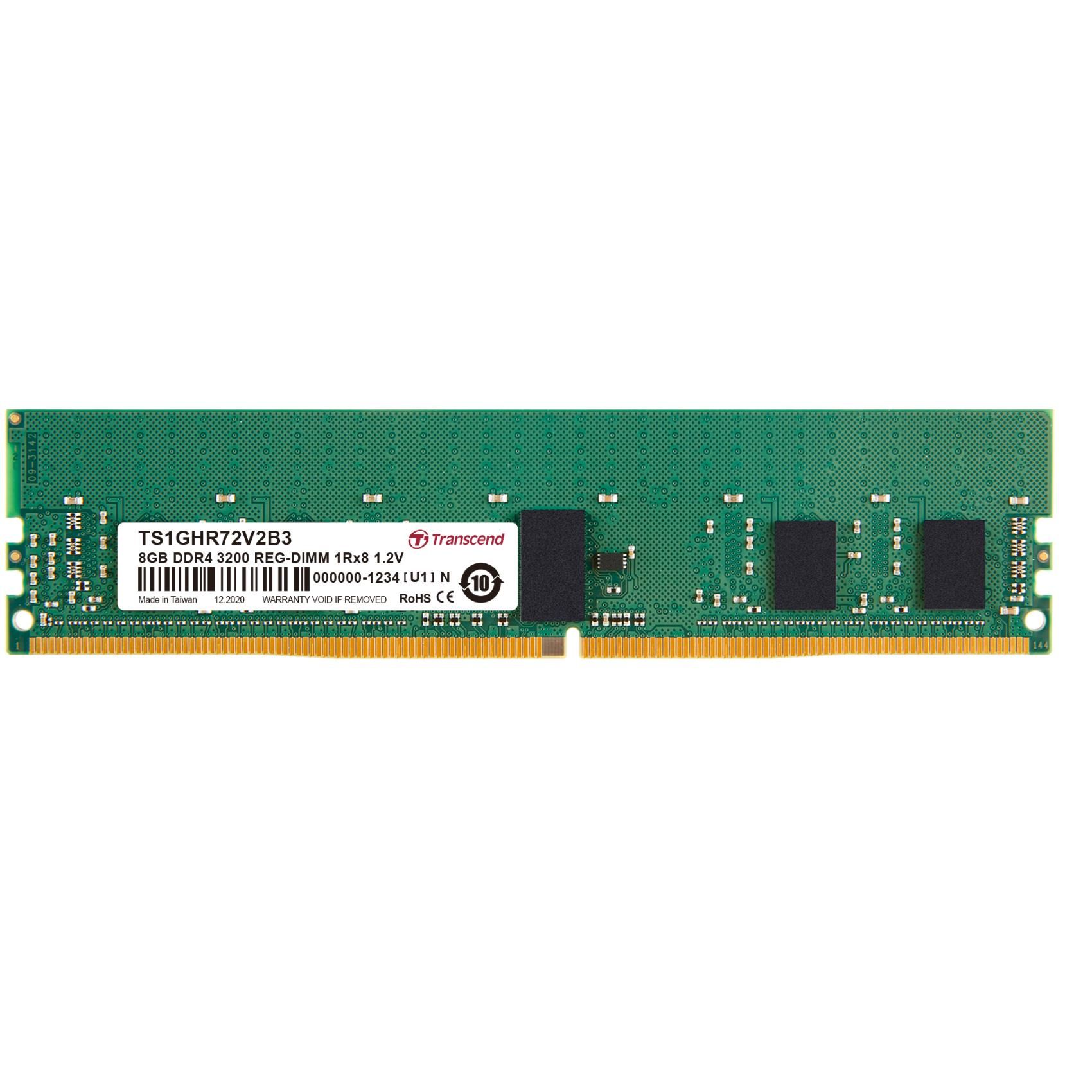 foto del prodotto 8gb ddr4 3200 reg dimm cl22