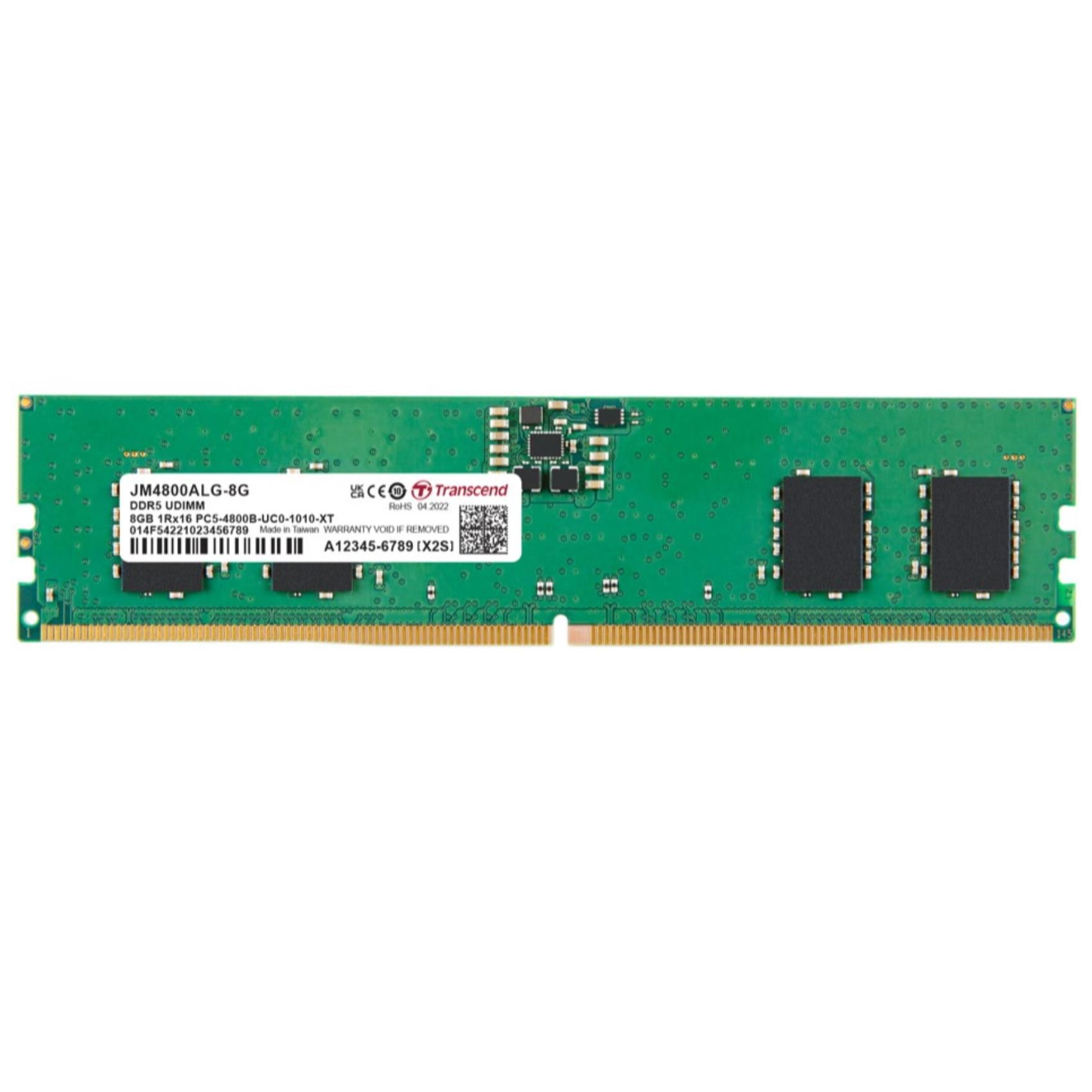 foto del prodotto 8gb jm ddr5 4800 u dimm 1rx16 1gx16