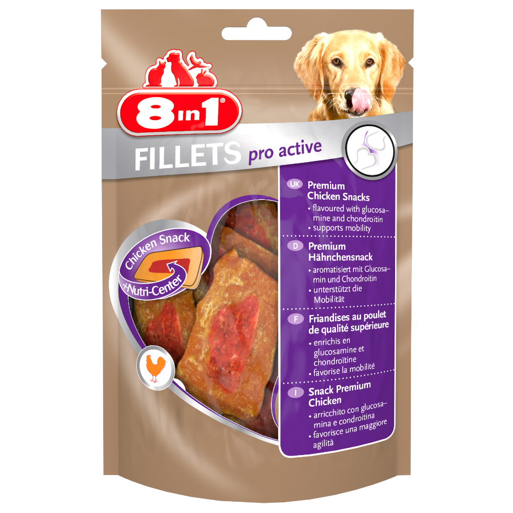 foto del prodotto 8in1 fillets pro active s, 80 g