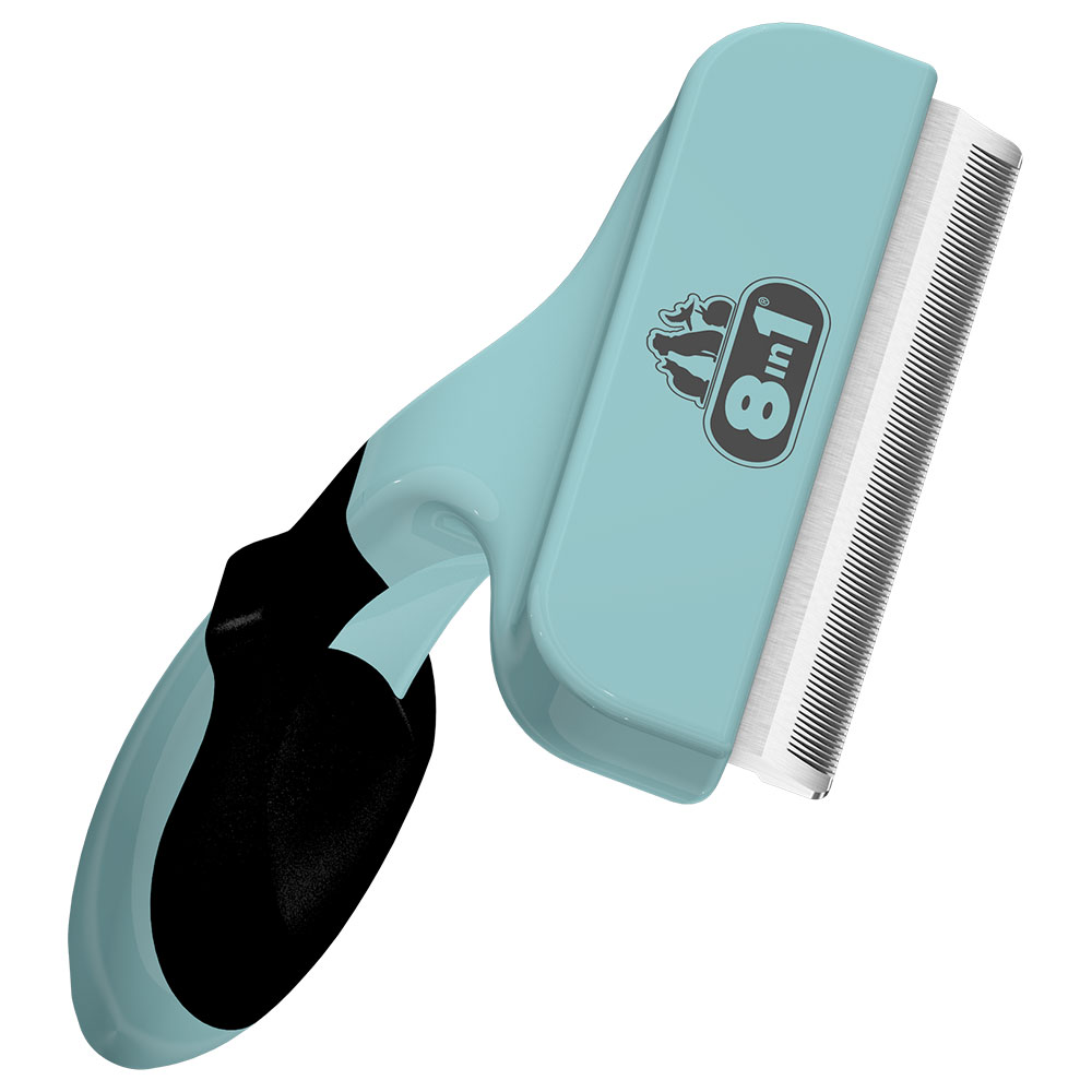 foto del prodotto 8in1 perfect coat deshedder per cani l largh. pettine 10 cm
