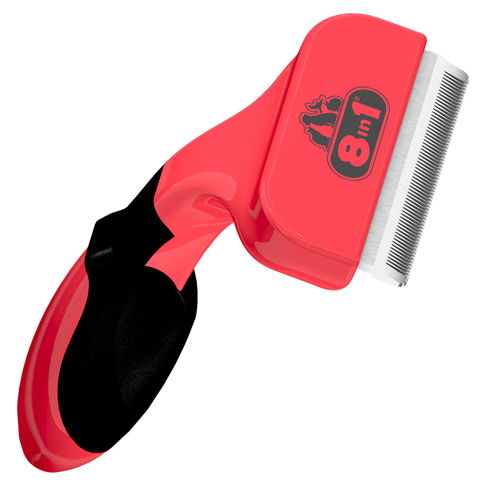 foto del prodotto 8in1 perfect coat deshedder per cani m largh. pettine 6,7 cm