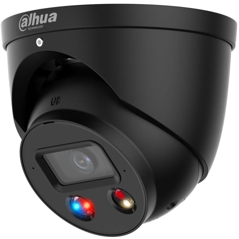 foto del prodotto 8mp telecamera ip 2.8mm tioc wizsense black ipc hdw3849h as pv s4 dahua