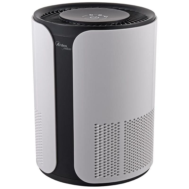 foto del prodotto 8p02 purificatore d'aria con filtro hepa 55 db 25 w grigio nero - ardes