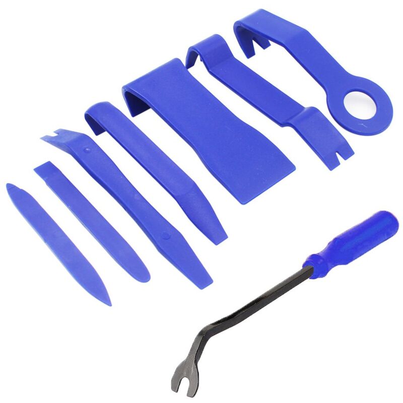 foto del prodotto 8pcs auto trim removal tool, car interior door audio radio panel dashboard