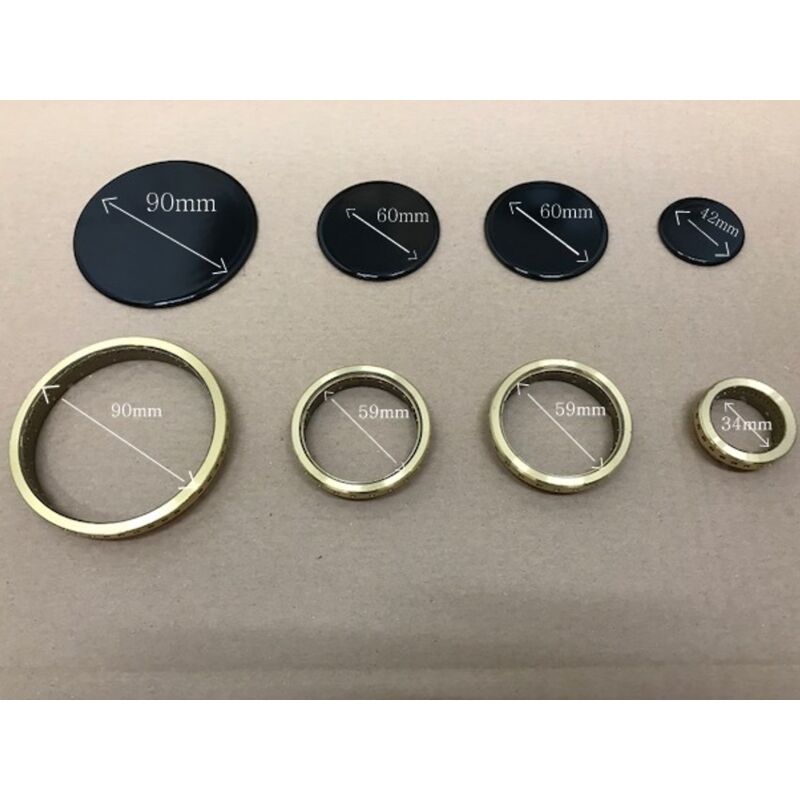 foto del prodotto 8pz piattelli e coroncine spartifiamma cucine piani cottura samet nardi