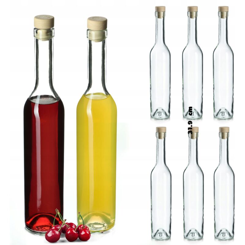 foto del prodotto 8x bottiglia 500ml vino + tinture di sughero fi19 - kadax