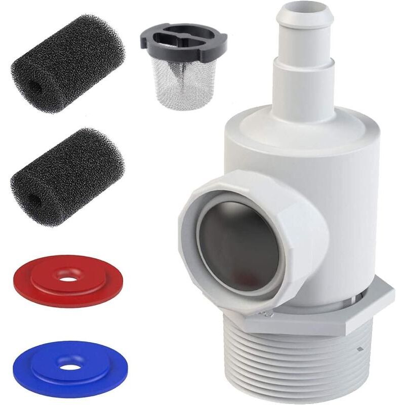 foto del prodotto 9 100 9001 supporto da parete universale di ricambio, compatibile con polaris zodiac 280 380 180 con spazzola in schiuma di coda robotica e filtro a