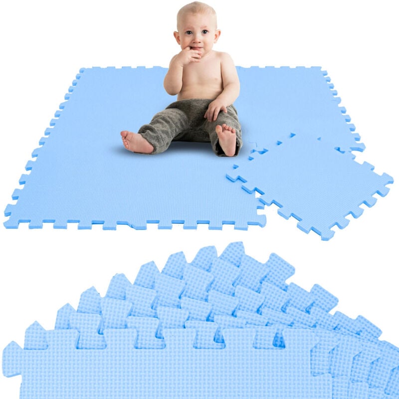 foto del prodotto 9 pezzi tappetino puzzle per bambini 30x30 tappeto neonato tatami gioco bimbo