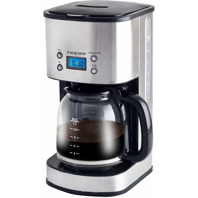foto del prodotto 90.520 macchina caff americano 1800ml acciaio beper
