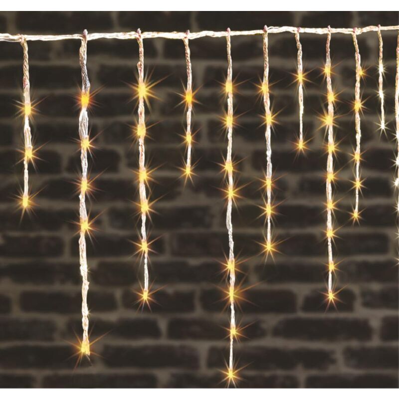 foto del prodotto 900 led bianco caldo per esterni con effetto nevicata feeric lights christmas