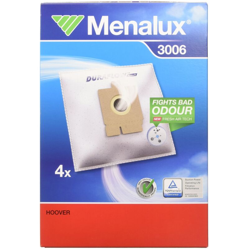 foto del prodotto 900166864 3006 sacchetti per traini hoover, freespace evo, 4x menalux