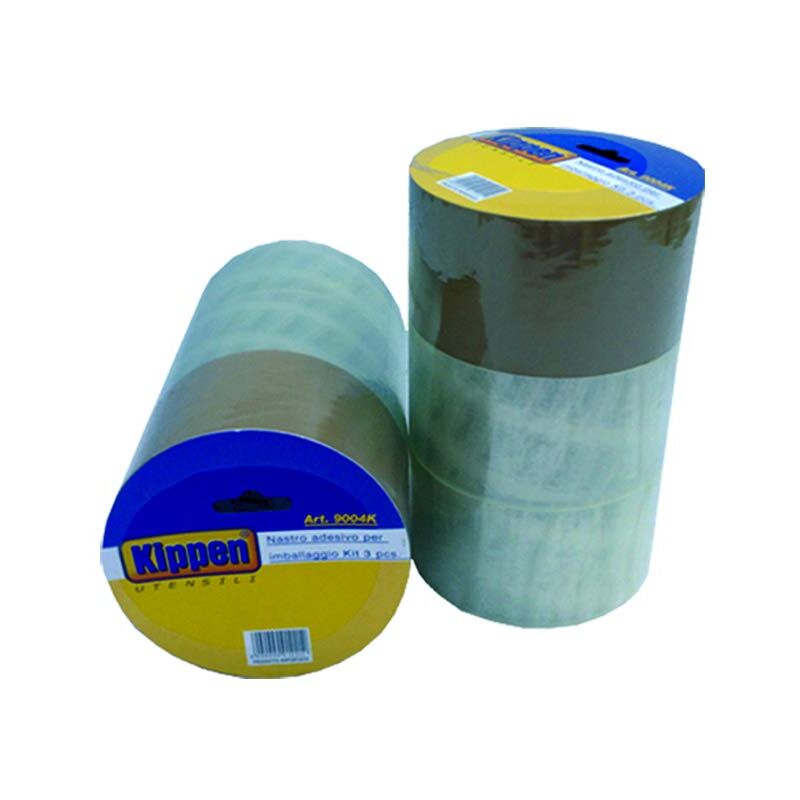 foto del prodotto 9004k nastro da imballaggio ultra resistente, confezione da 3 rotoli 48mmx40mt kippen