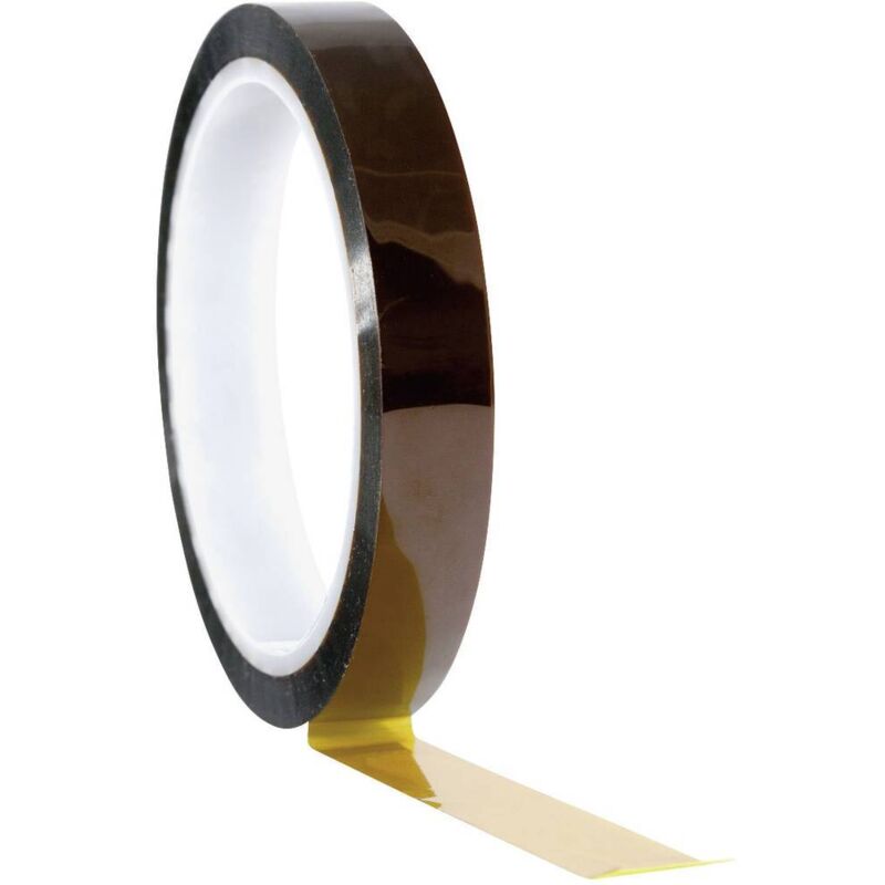 foto del prodotto 911xb1533c nastro adesivo poliammide l x l 33 m x 15 mm 1 pz. alta temperatura toolcraft