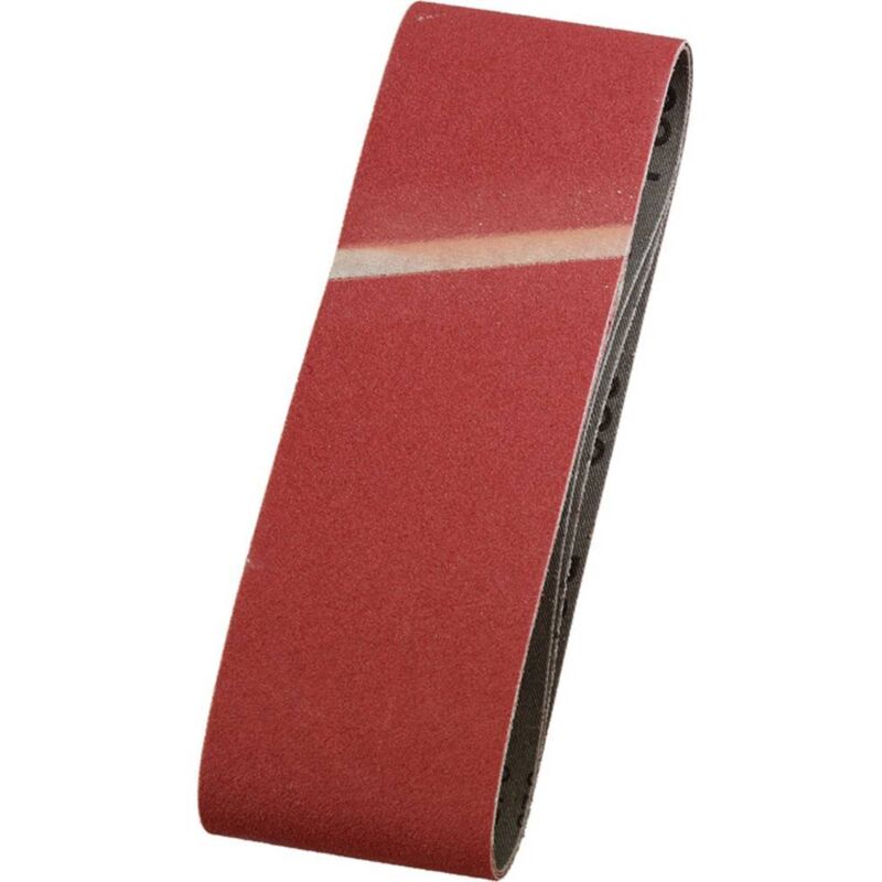 foto del prodotto 912310 kit carta abrasiva a nastro dimensione dei grani 100 l x l 510 mm x 75 mm 3 pz. kwb